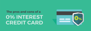 0% interest credit cards